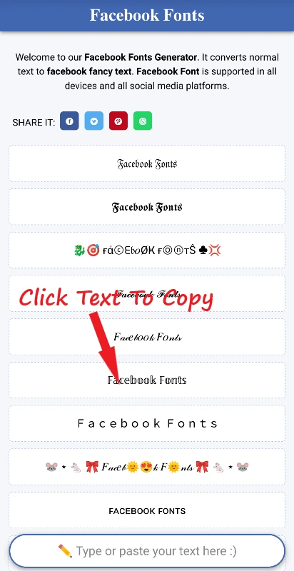 Stylish Fonts For Instagram ➜#𝟙😍⚡ Copy ✂ ⓐⓝⓓ Paste 💕